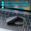 Souris de Jeu Sans Fil Ergonomique F9 – Performances et Confort à Portée de Main