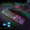 Clavier Gaming 104 Touches RVB – Polyvalence, performance et confort pour une expérience de jeu ultime