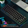 Clavier Mécanique Gaming RK61 60% Compact – Le compagnon indispensable pour les gamers exigeants