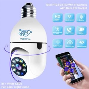 Caméra de surveillance V360 Pro – Sécurisez votre maison en toute simplicité
